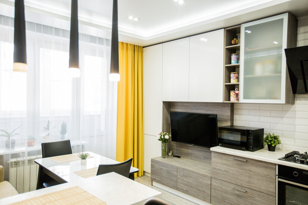 Обложка проекта: Однокомнатная квартира для семейной пары