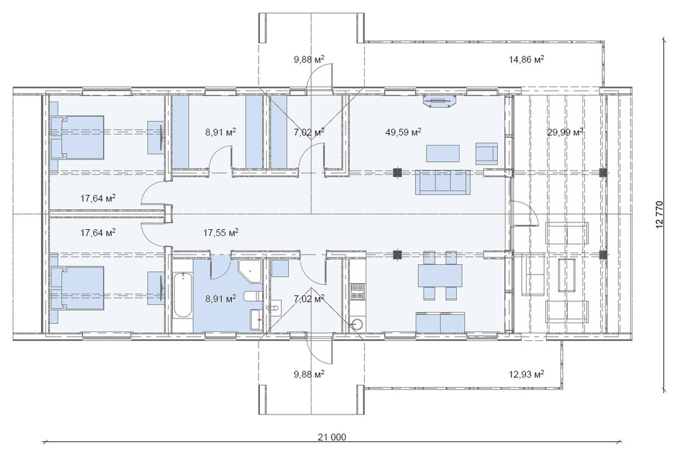 Проект дома "Крон"