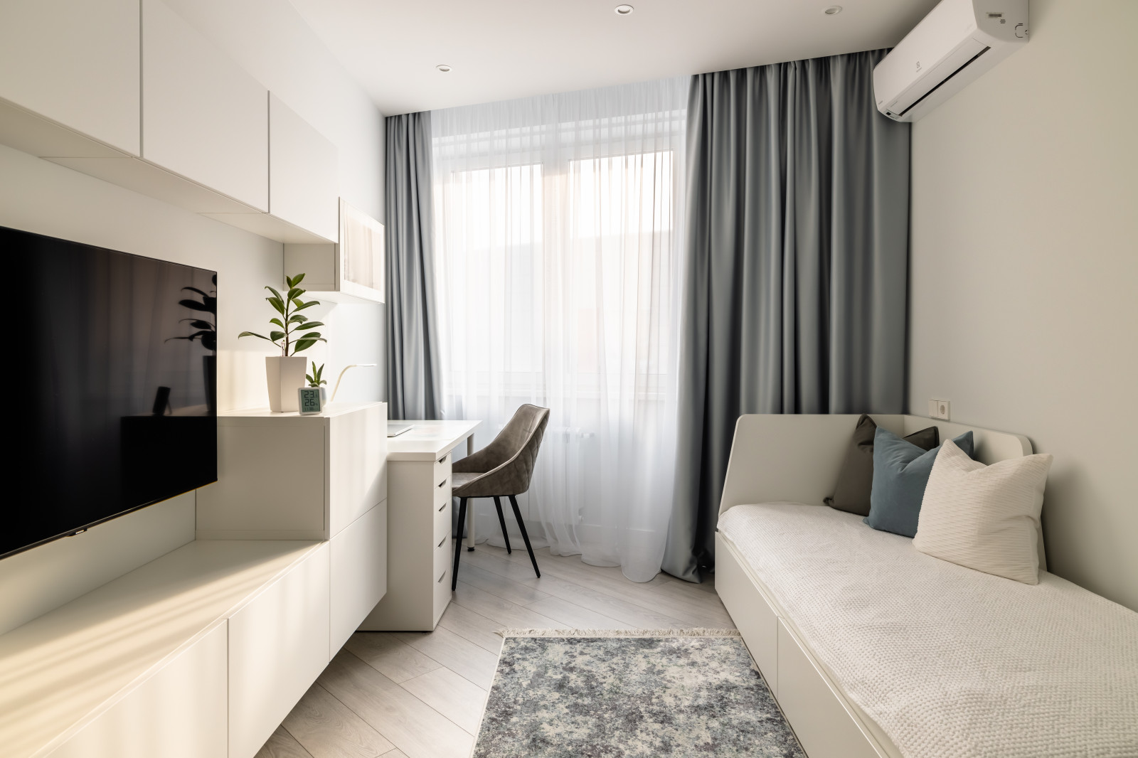 Трехкомнатная квартира 90 кв.м