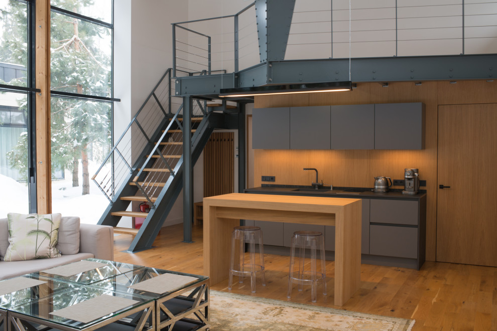 Обложка проекта: дизайн в стиле лофт