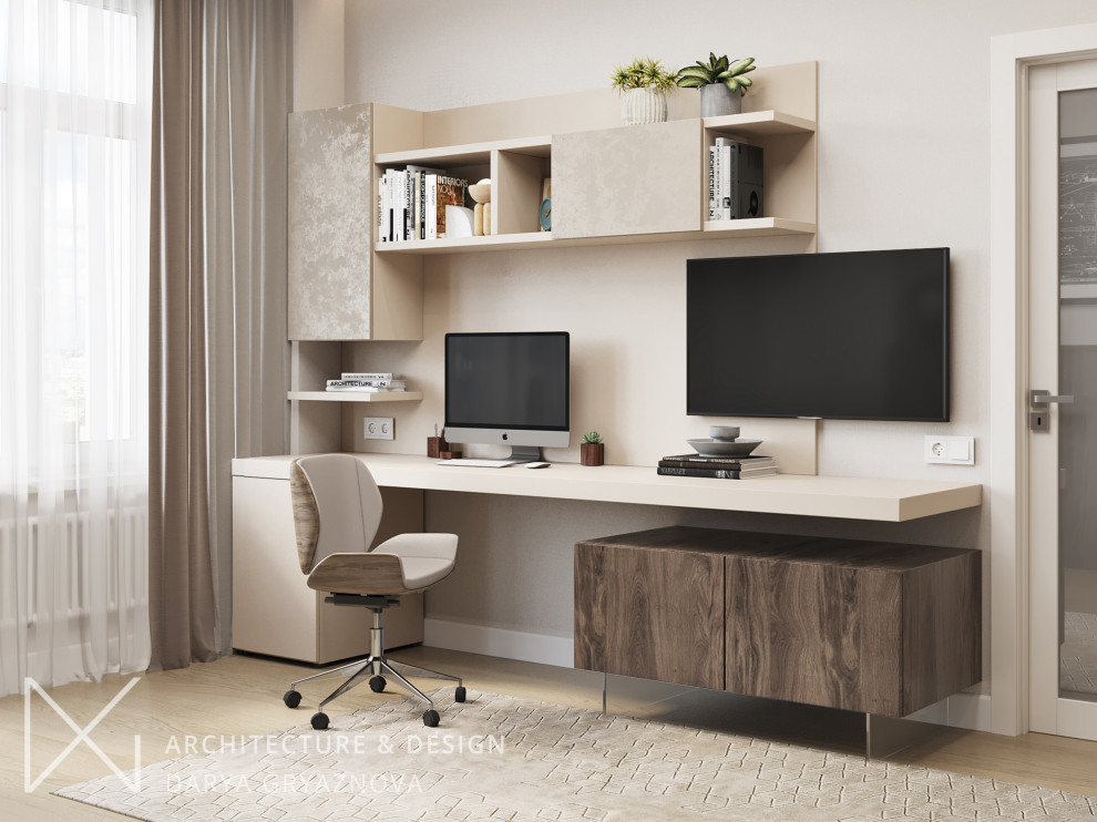 Монохромная городская квартира