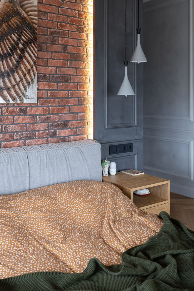 Квартира с яркими акцентами в интерьере