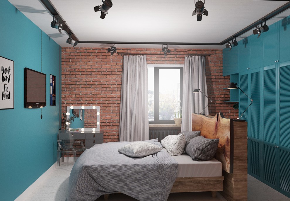 Квартира с "живым" кирпичем