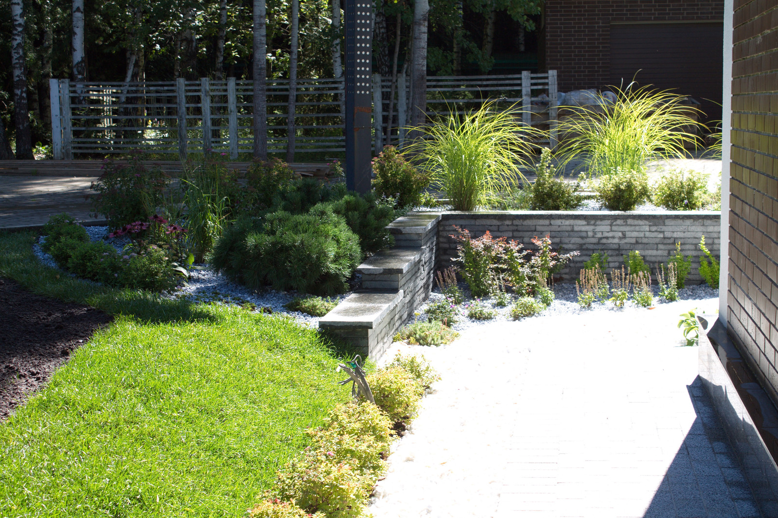 Малый сад у таунхауса