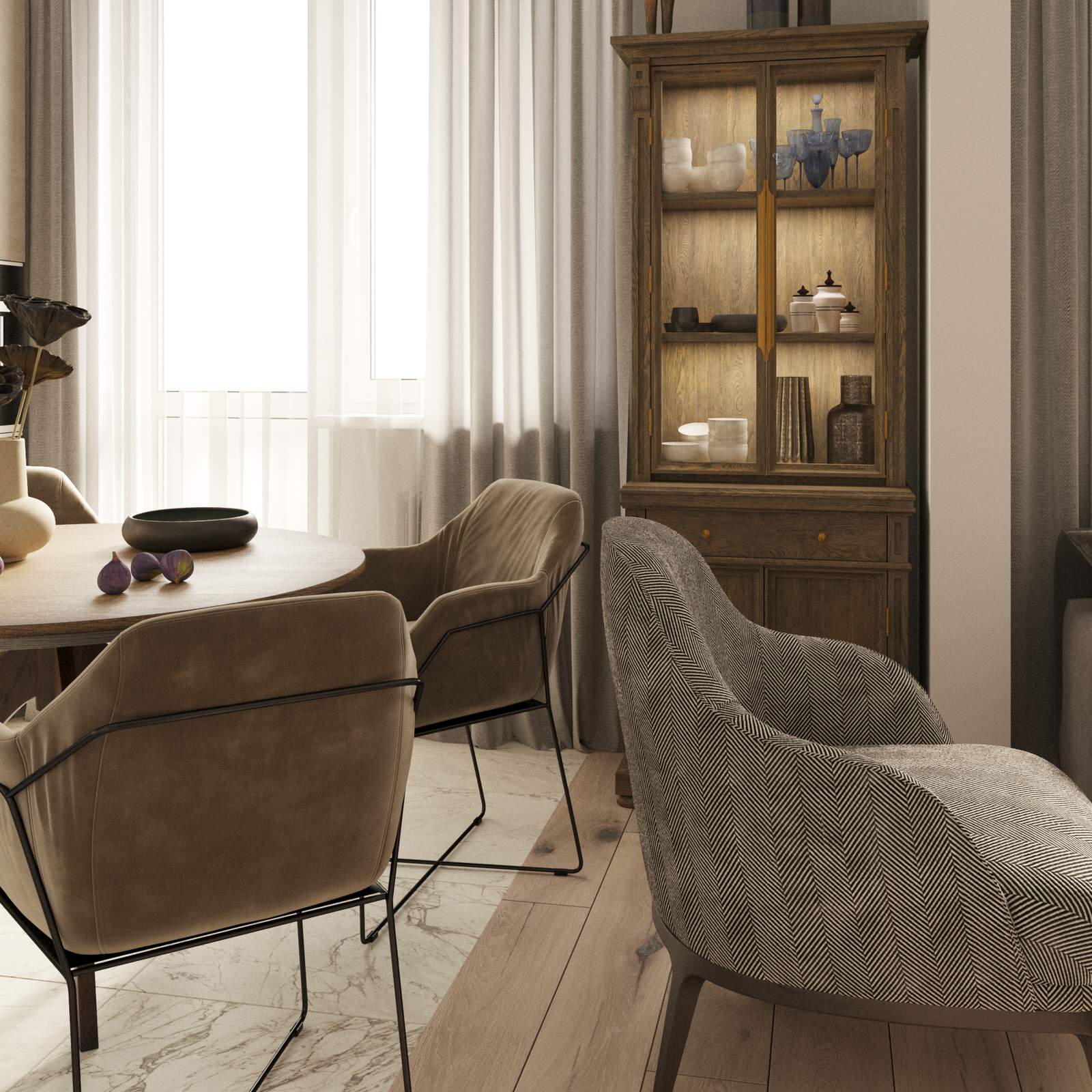 КВАРТИРА В СВЕТЛЫХ ТОНАХ