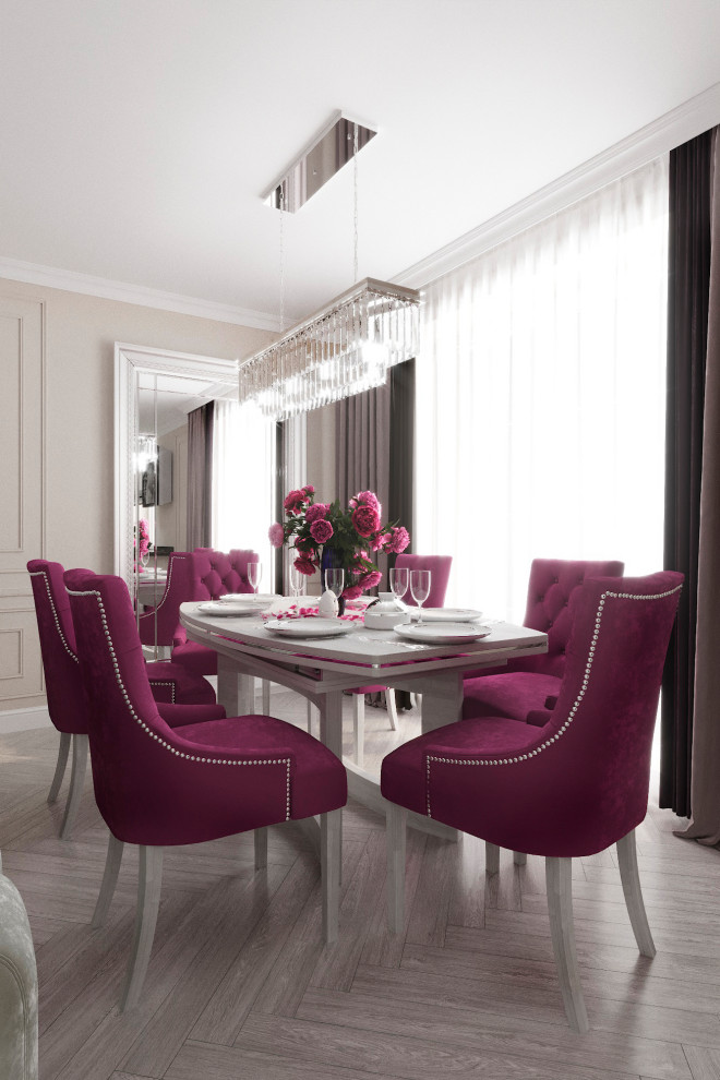 Благородные интерьеры в классическом стиле