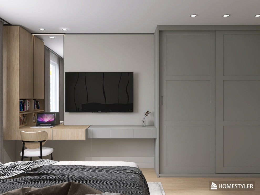 Проект 2-комнатной квартиры для молодого человека