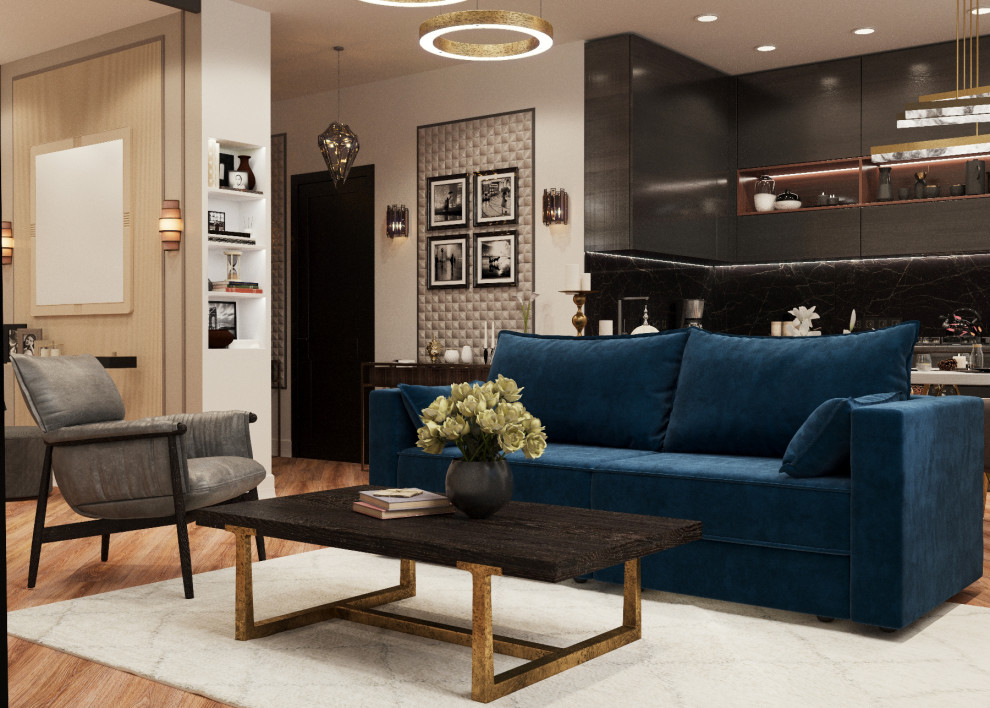 В лучах индиго