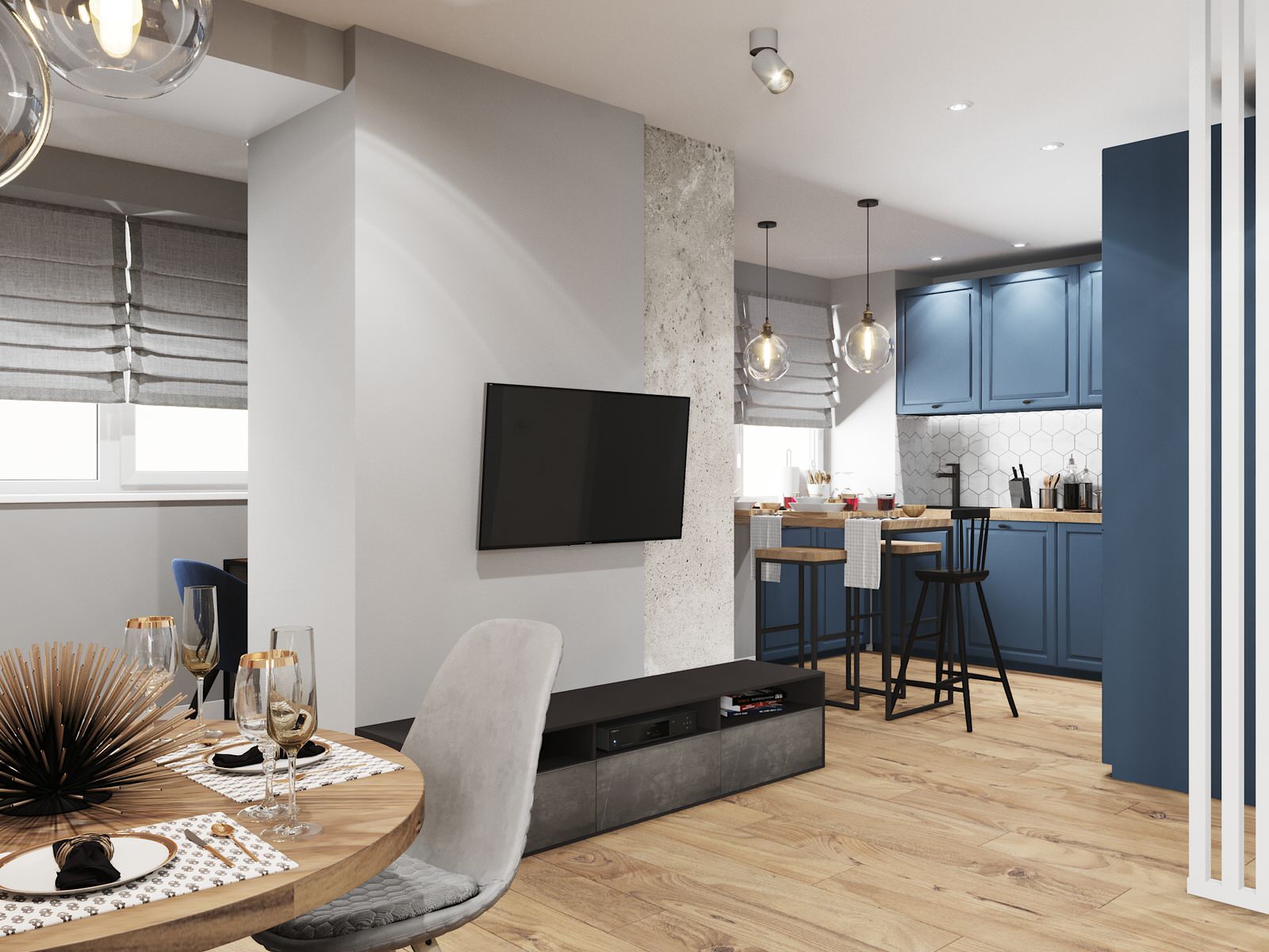 Проект СТИЛЬНЫЙ СИНИЙ