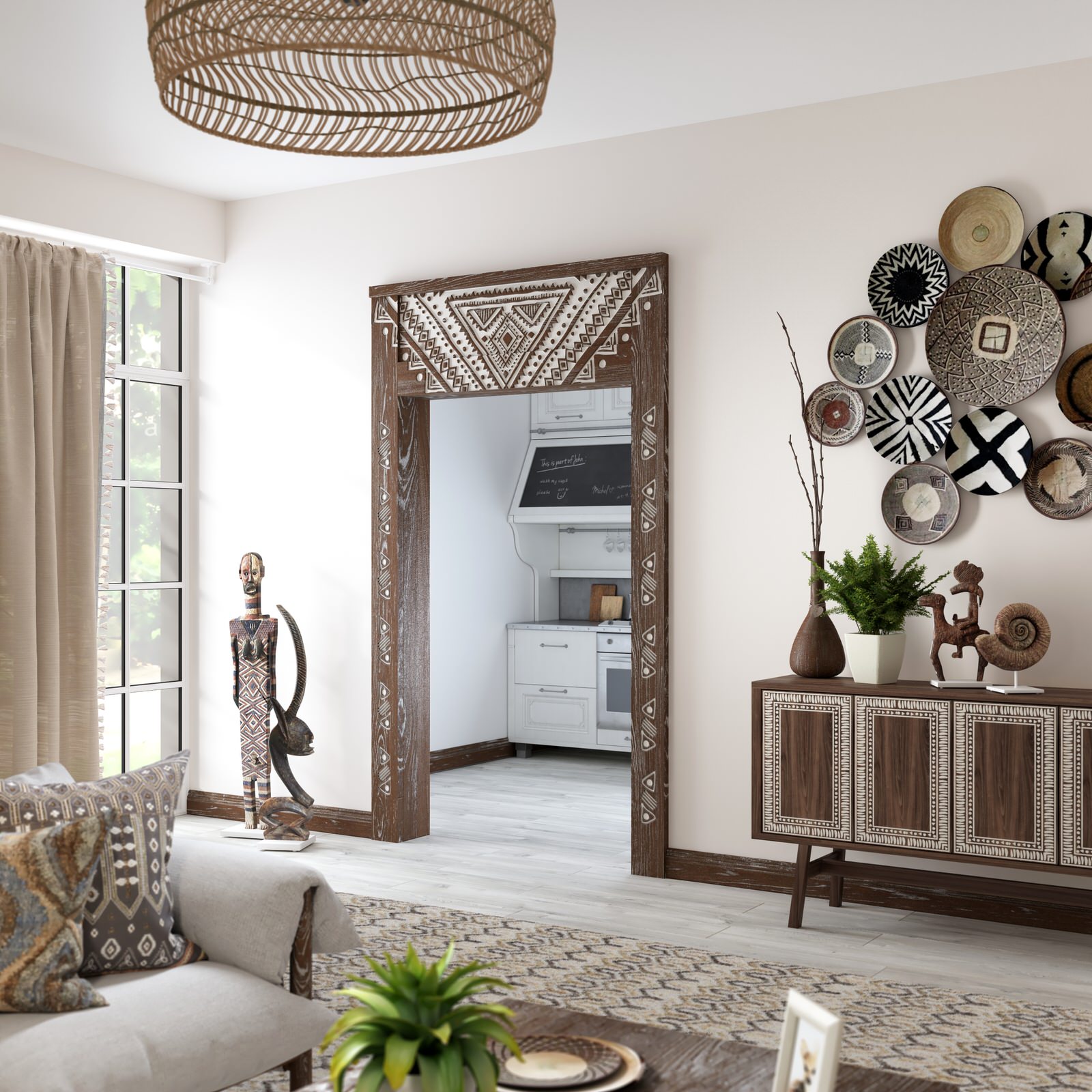 Обложка проекта: Межкомнатная арка RANAU в интерьере