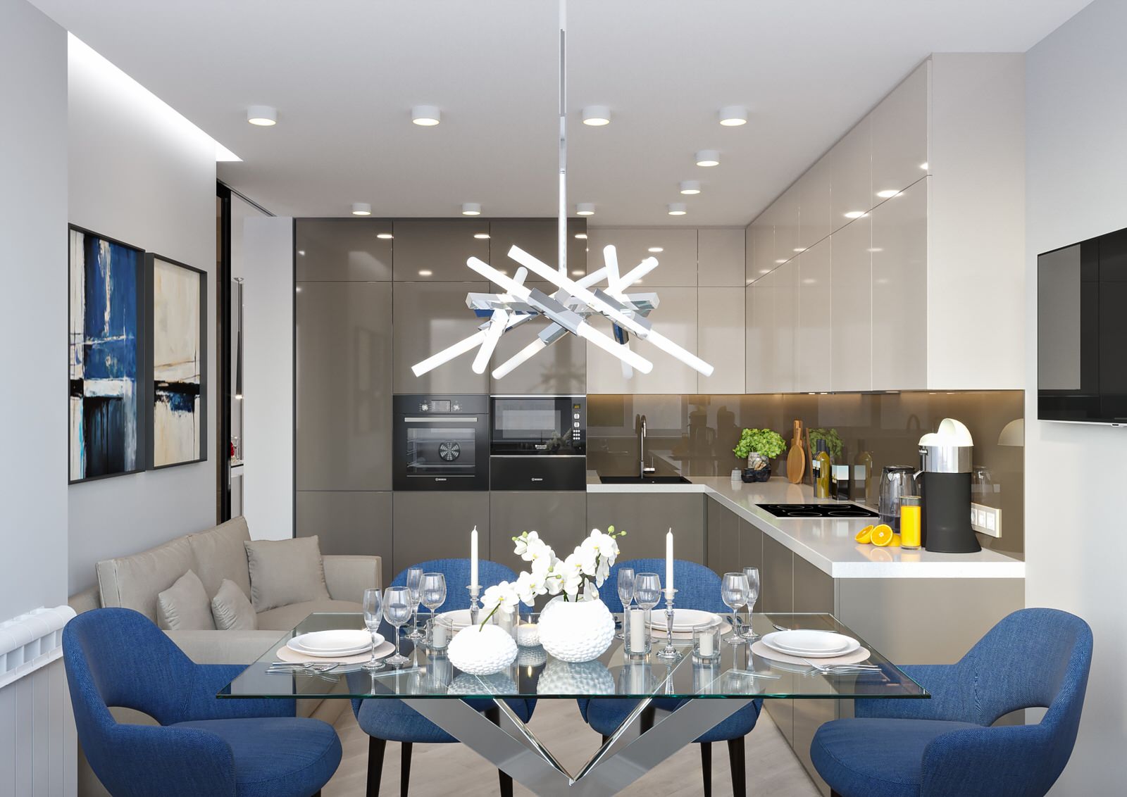 Квартира 95 кв. м на Парковой