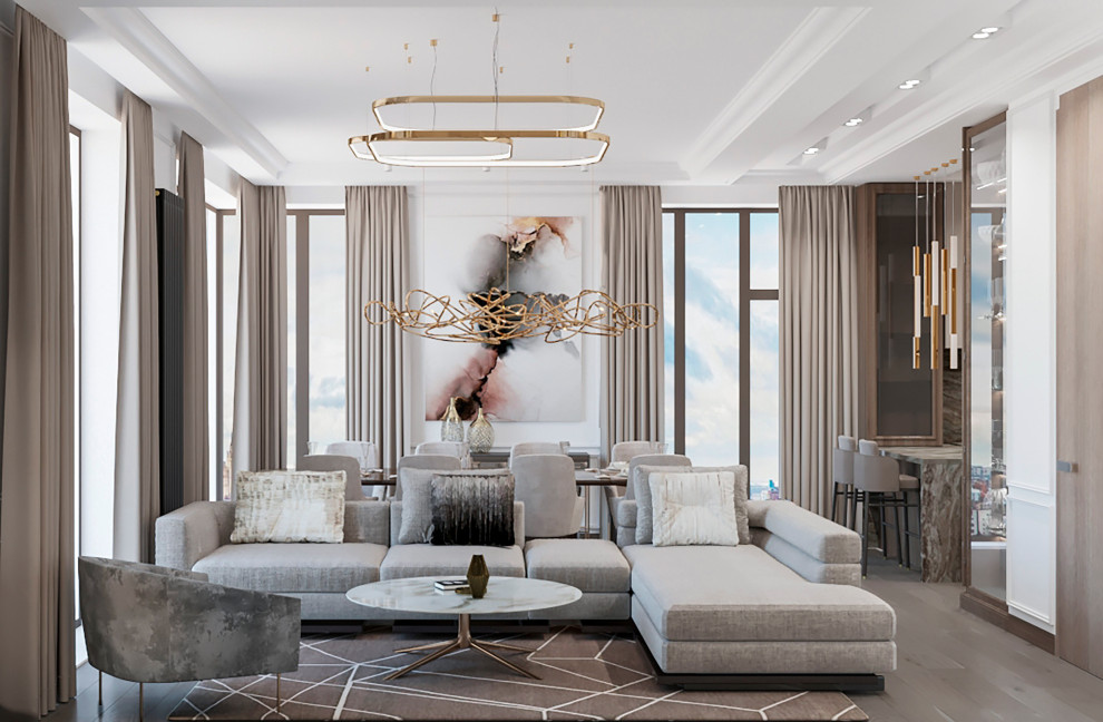 Обложка проекта: Квартира 104 м2 ЖК Кутузовский