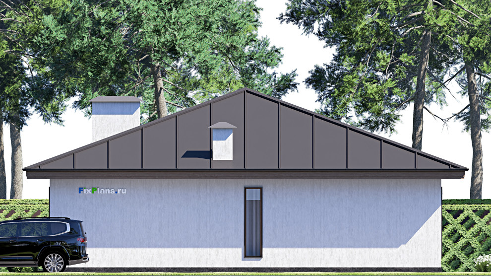 Проект одноэтажного дома 13х16м S161м2 F-17450