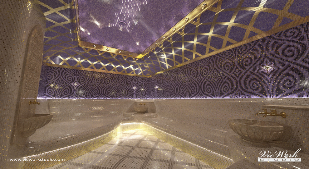 SPA zone. H Residence interiors