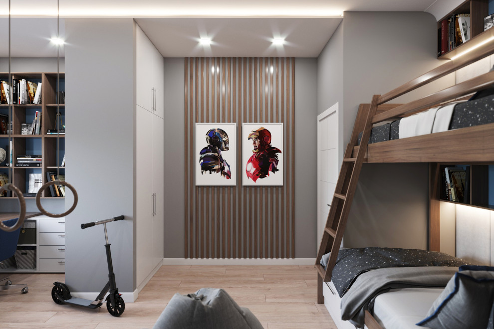 Проект детской комнаты в Архангельске 1