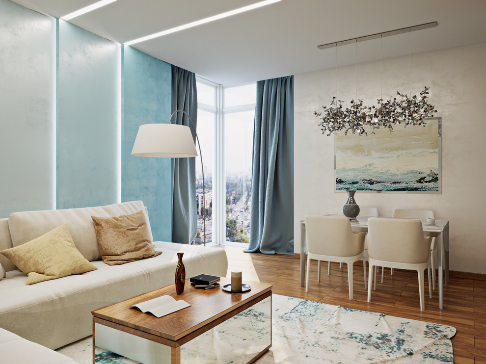 Гостиная  ЖК FiftyFifty