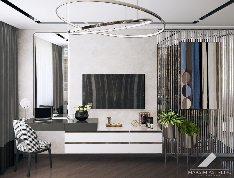 Современный интерьер с элементами арт деко