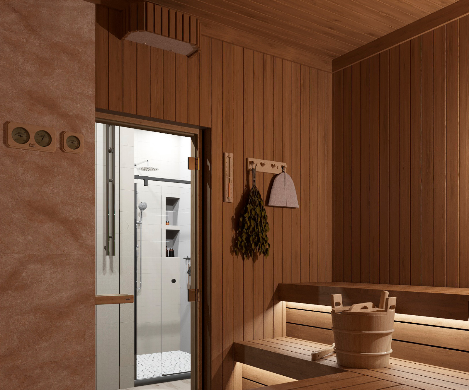 Дизайн проект Бани 40м