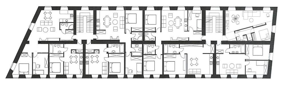 Bazillion apartment by YCL studio