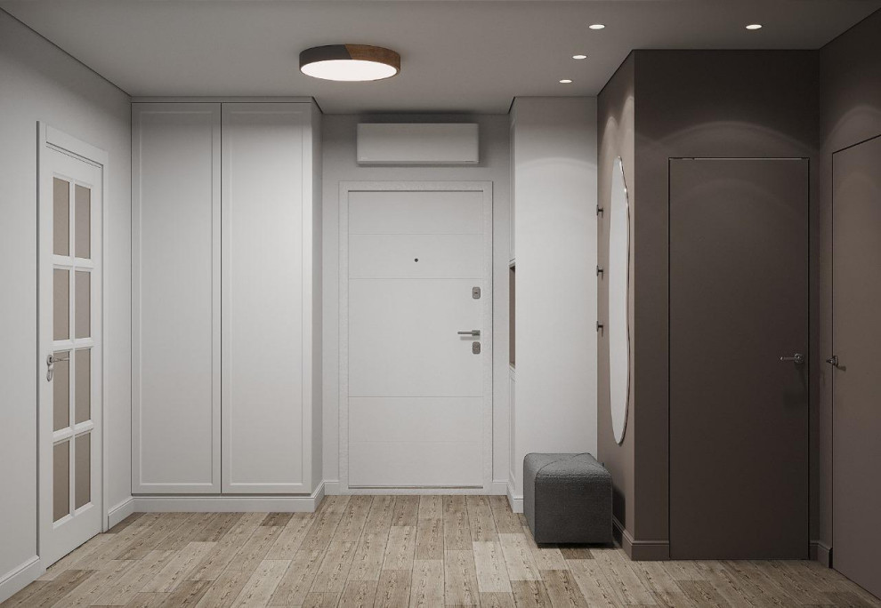 Интерьер квартиры с синими акцентами