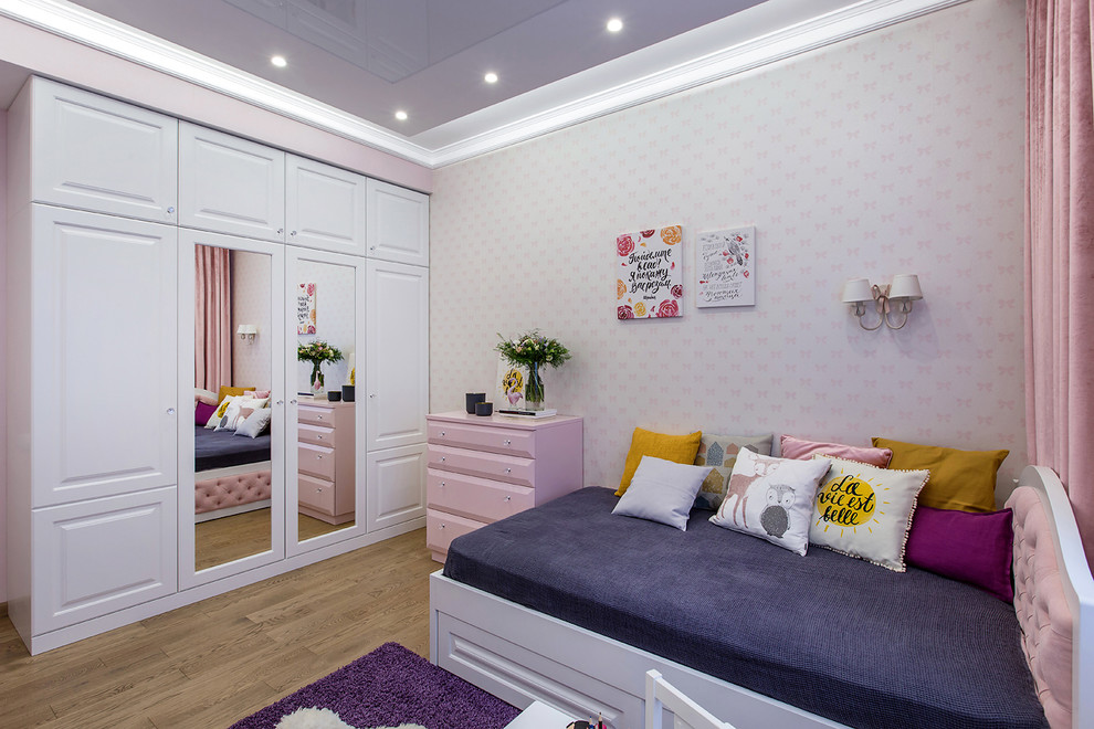 Природный дизайн - квартира в современном стиле в ЖК Мичуринский