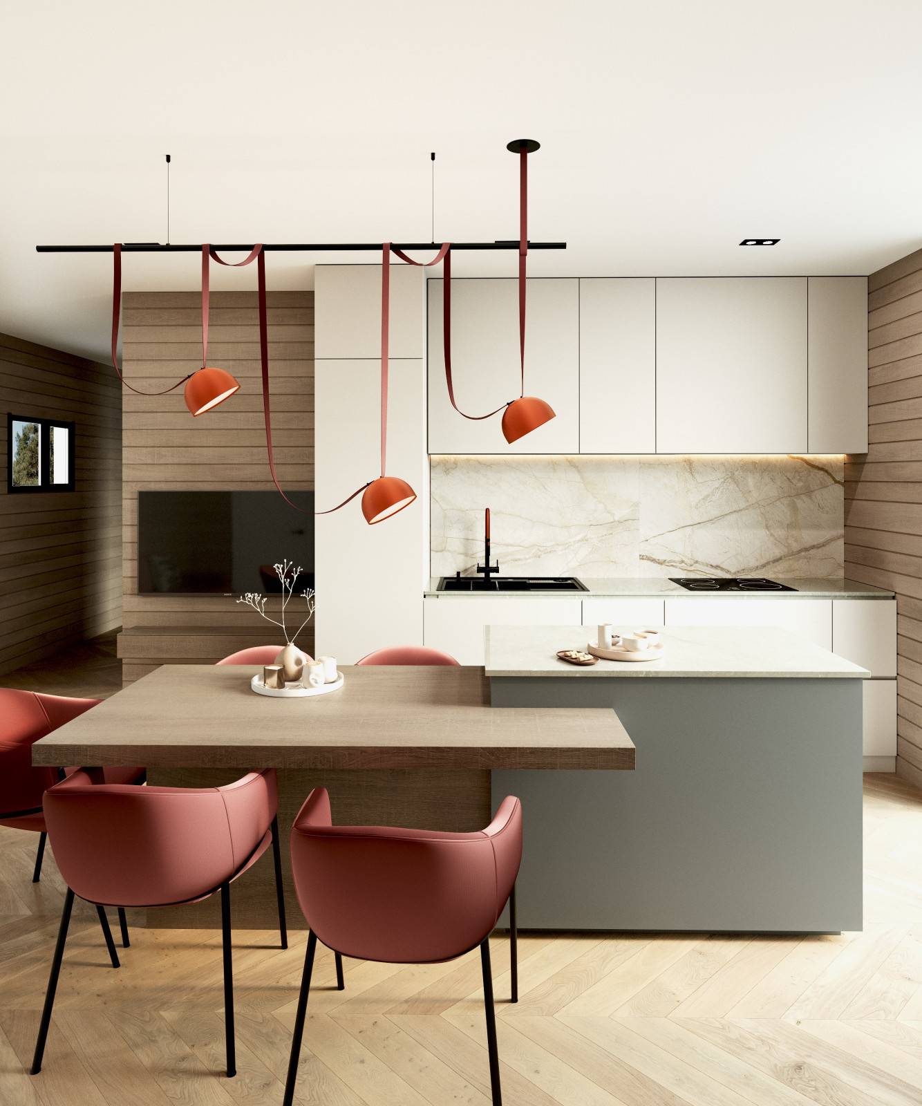 Дизайн каркасного дома в г. Геленджик