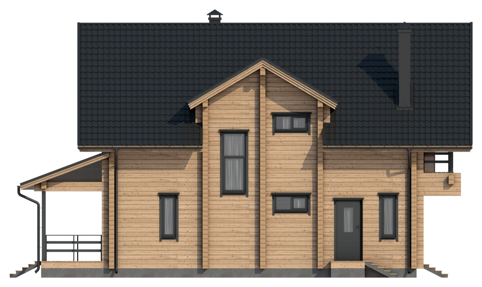 Профилибрус - строительство деревянных домов.