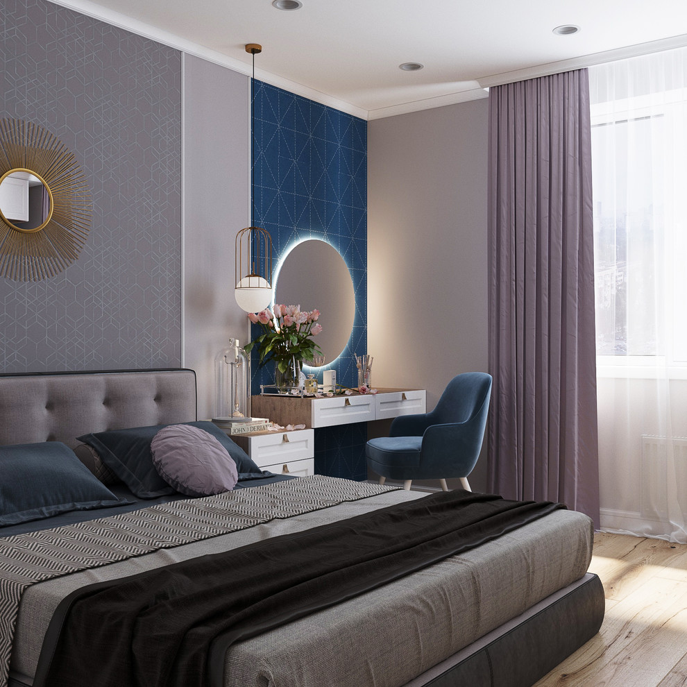 Дизайн трех комнатной квартиры в ЖК Комсомолец