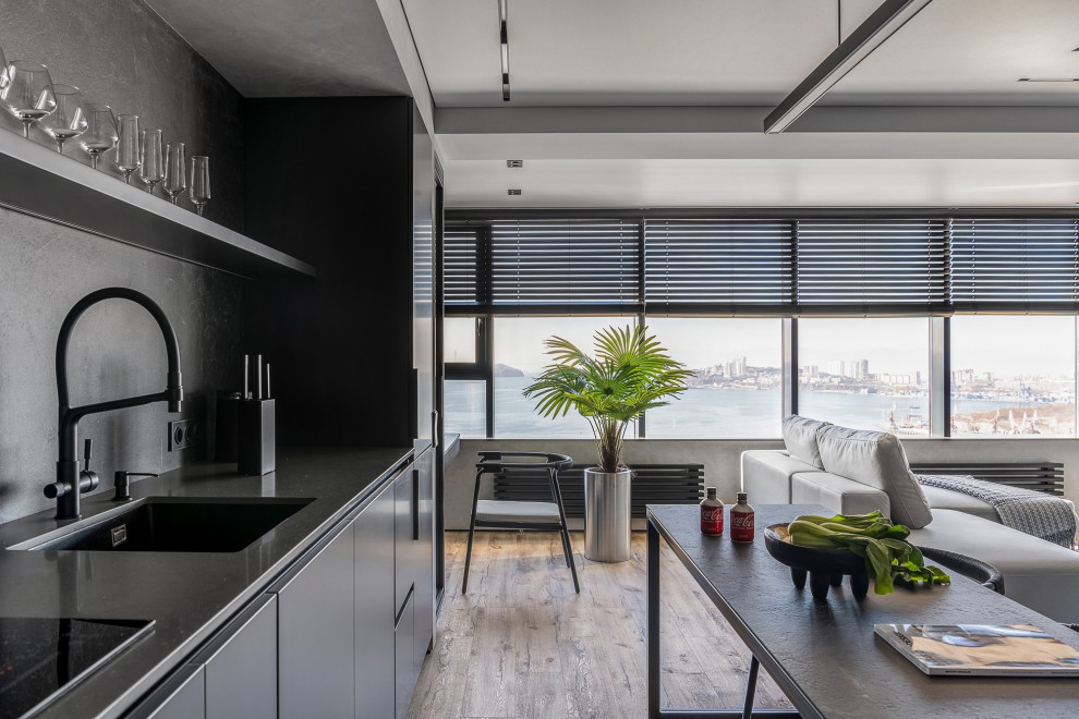 Реализованный дизайн проект квартиры в ЖК "Эко Сити"