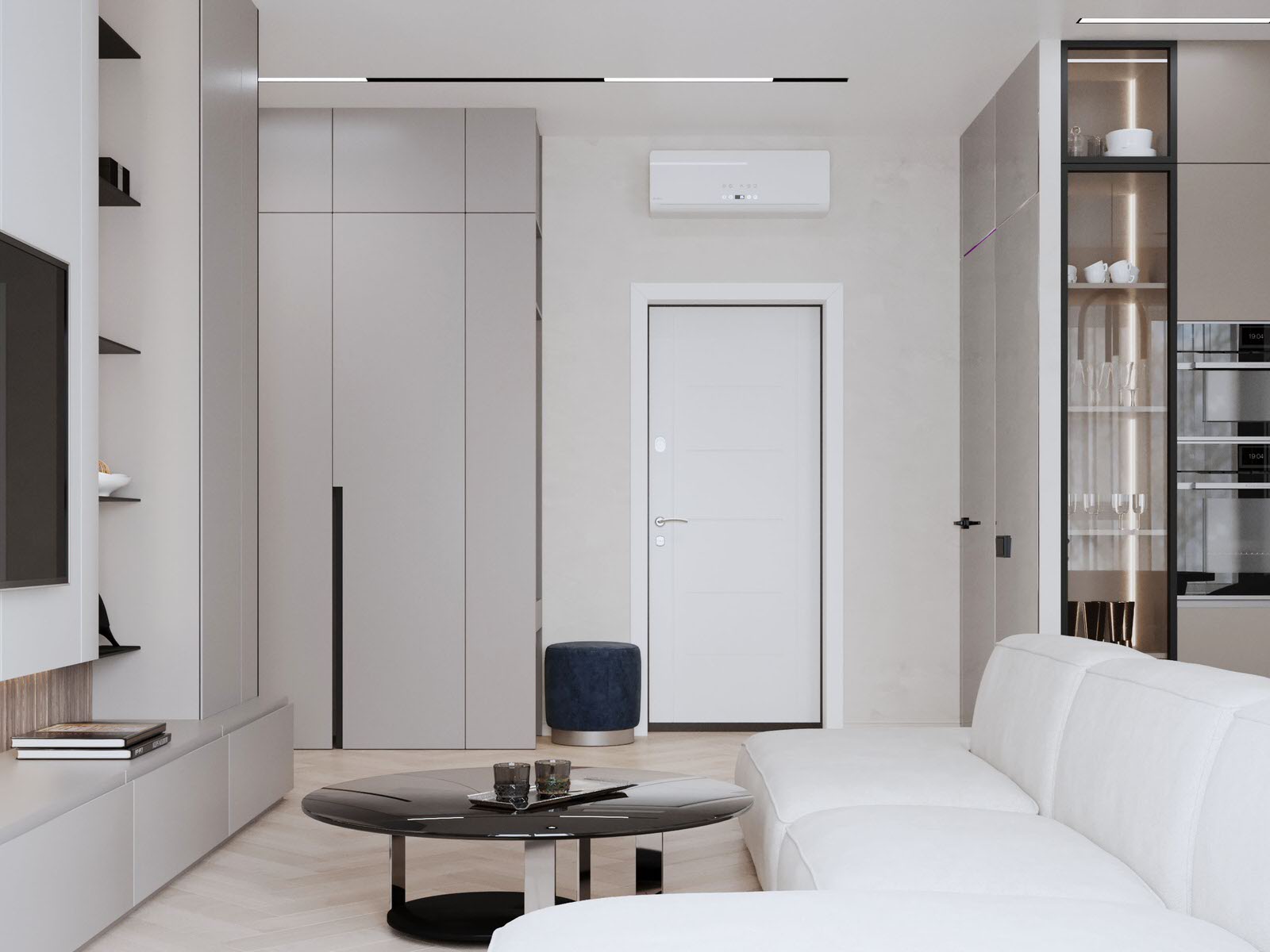 Жк "Салют" Кухня-гостиная