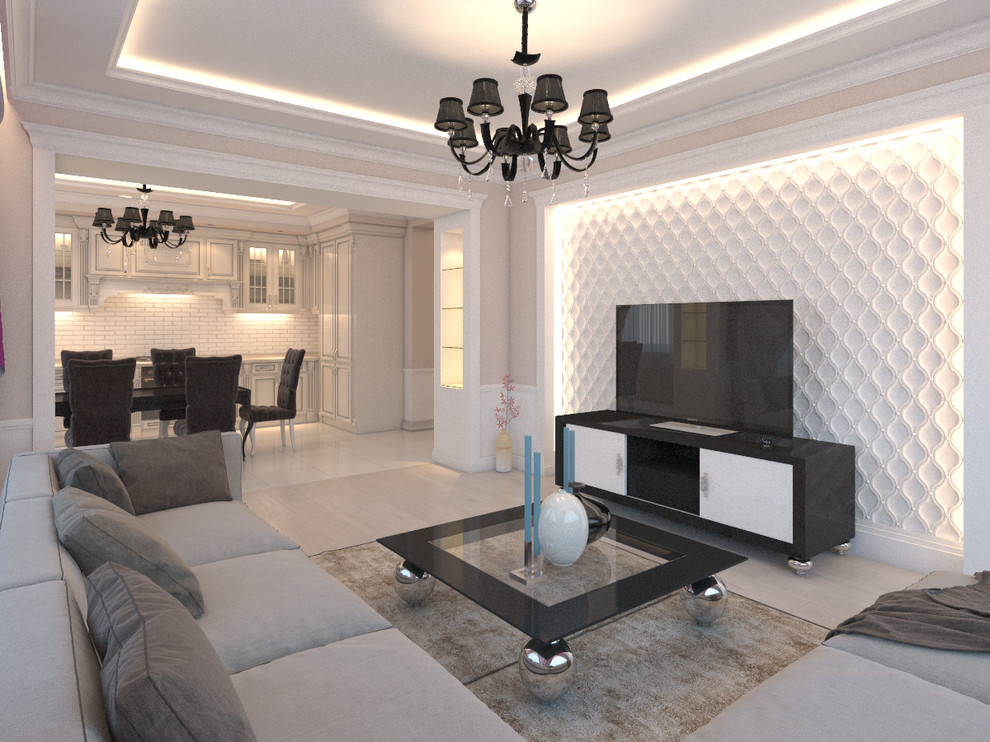 Проект квартиры площадью 109 кв. м.