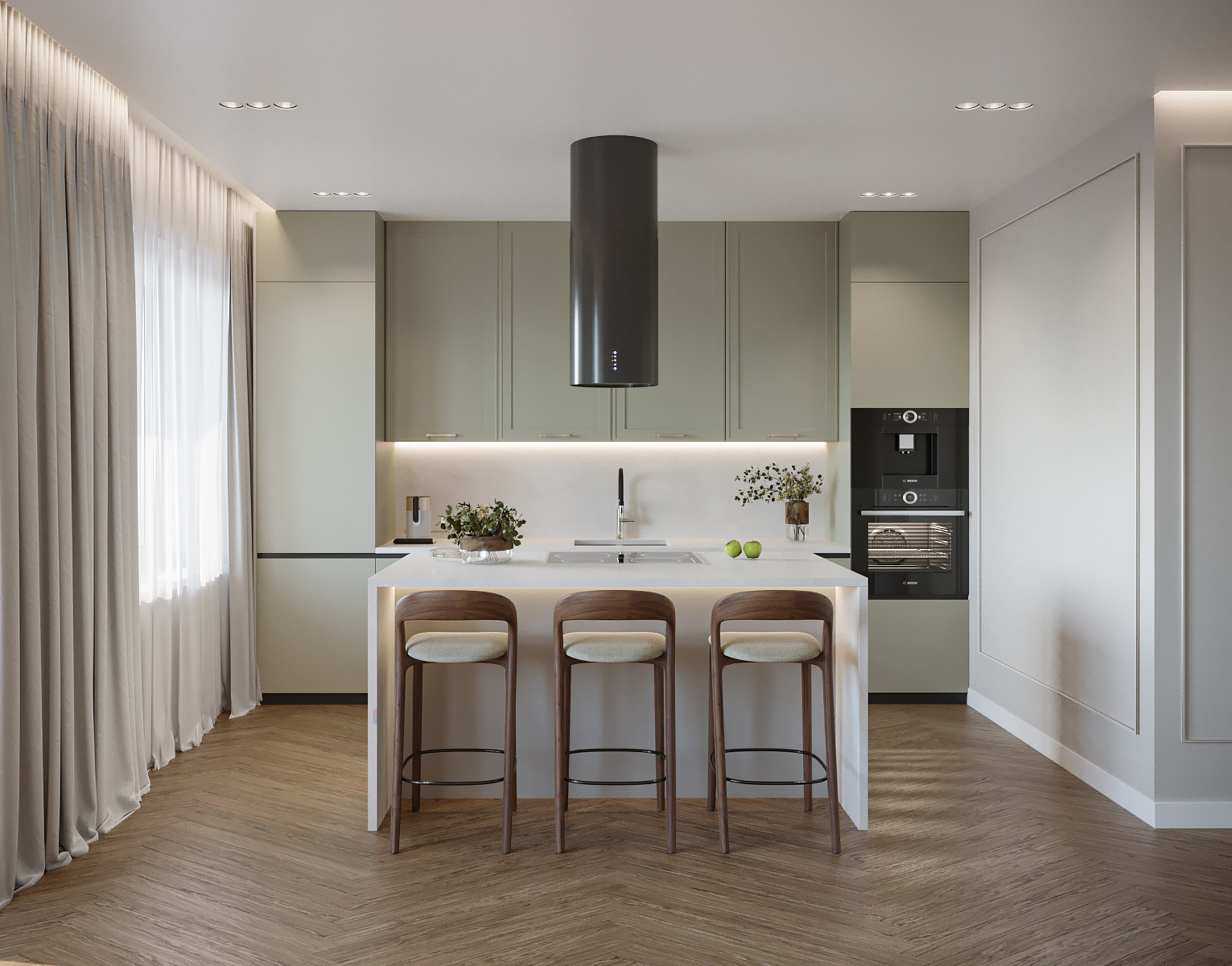 Обложка проекта: Квартира 123 кв.м в Дубне