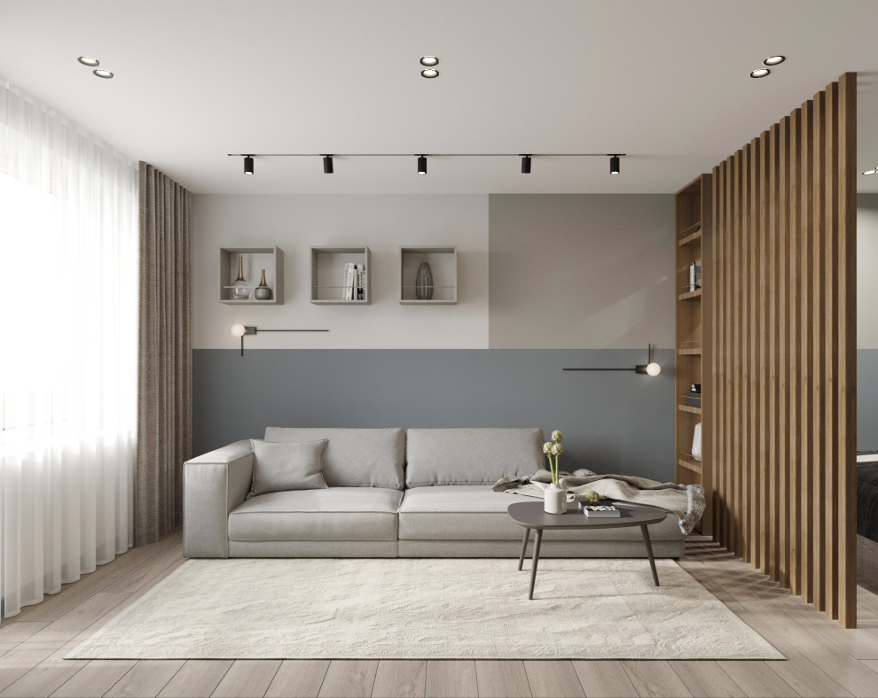 Дизайн проект однокомнатной квартиры в Долгопрудном