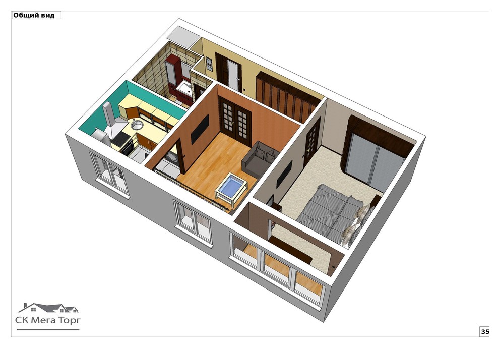 Квартира 48м2