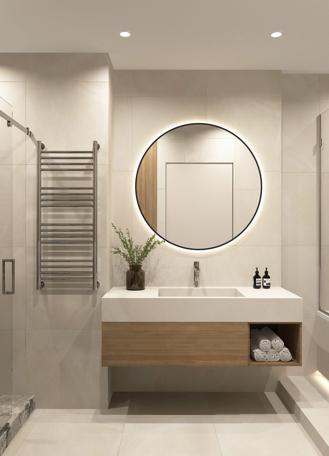 Обложка проекта: Ванная 6 м2 в ЖК Панин, г. Нижний Новгород