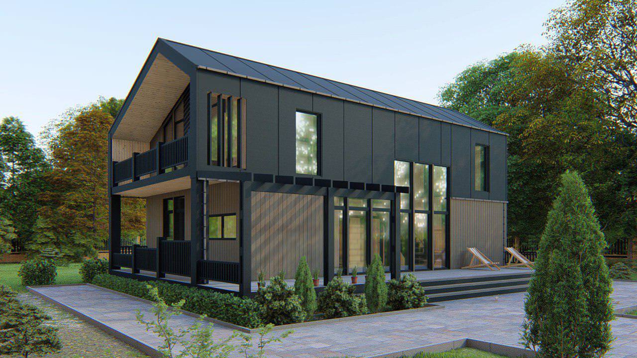 Обложка проекта: Проект барнхауса «Ван Гог»