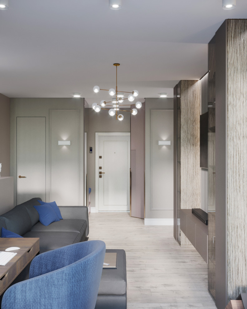 Квартира 50 кв.м. в стиле Неоклассика