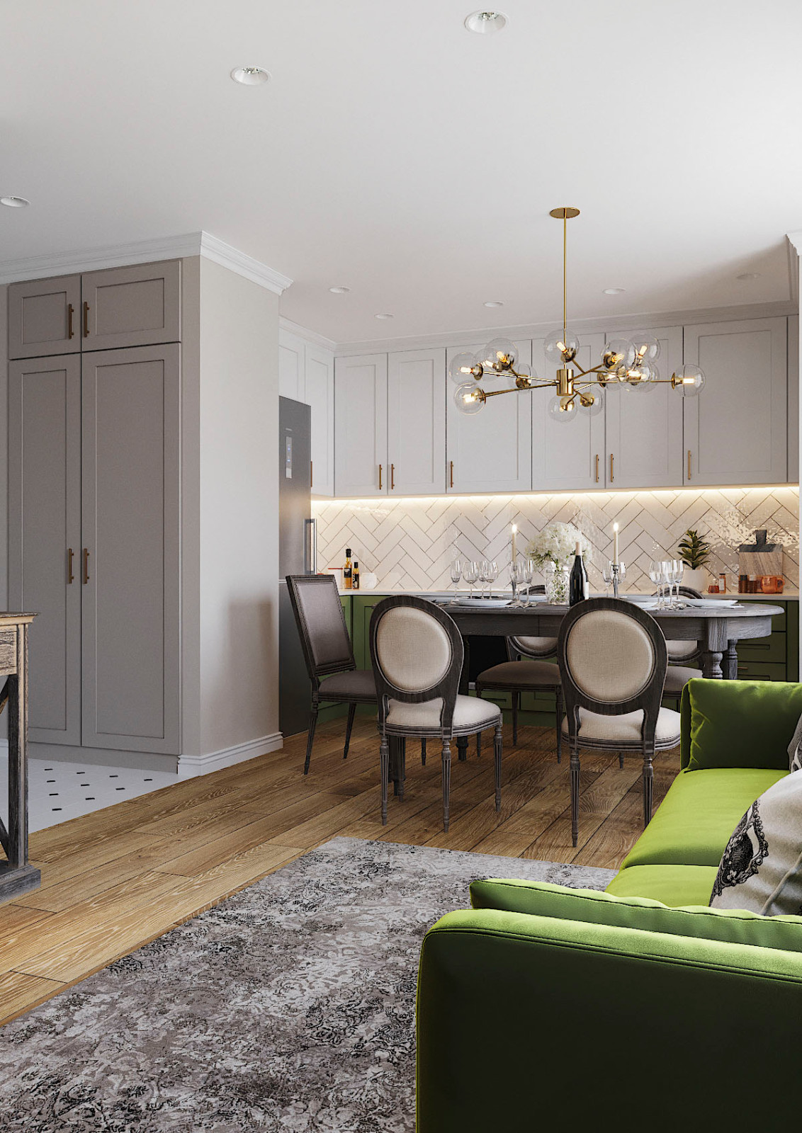 Проект квартиры "Запах весны"