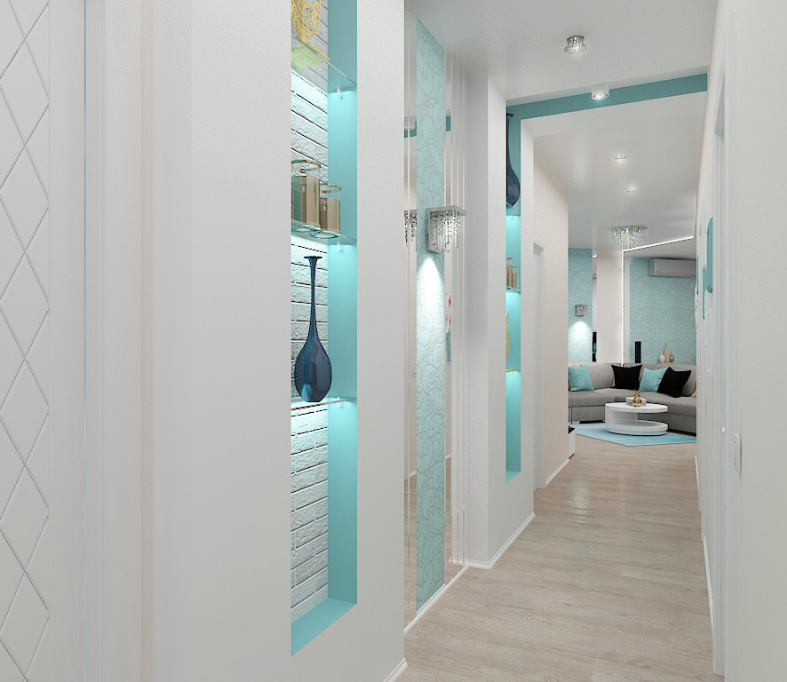 коридор в ЖК "Сочи"