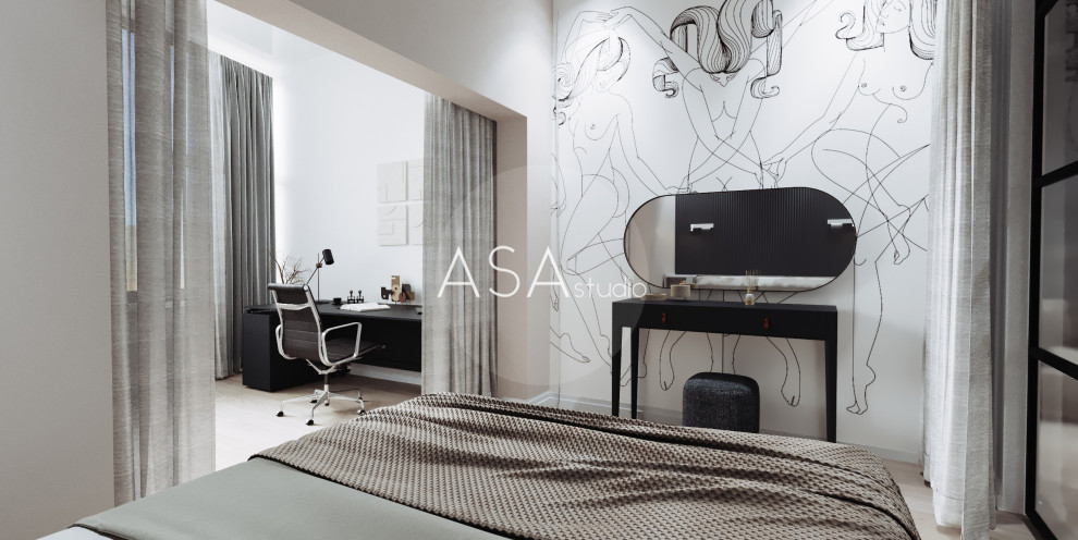 Проект квартиры 96 кв.м. ЖК Акватория