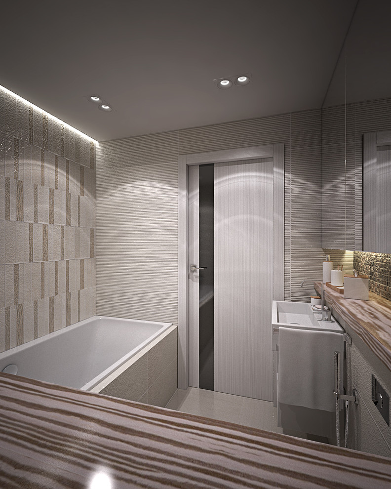 Дизайн-проект 3-х комнатной квартиры,103 м2. Стиль Современный