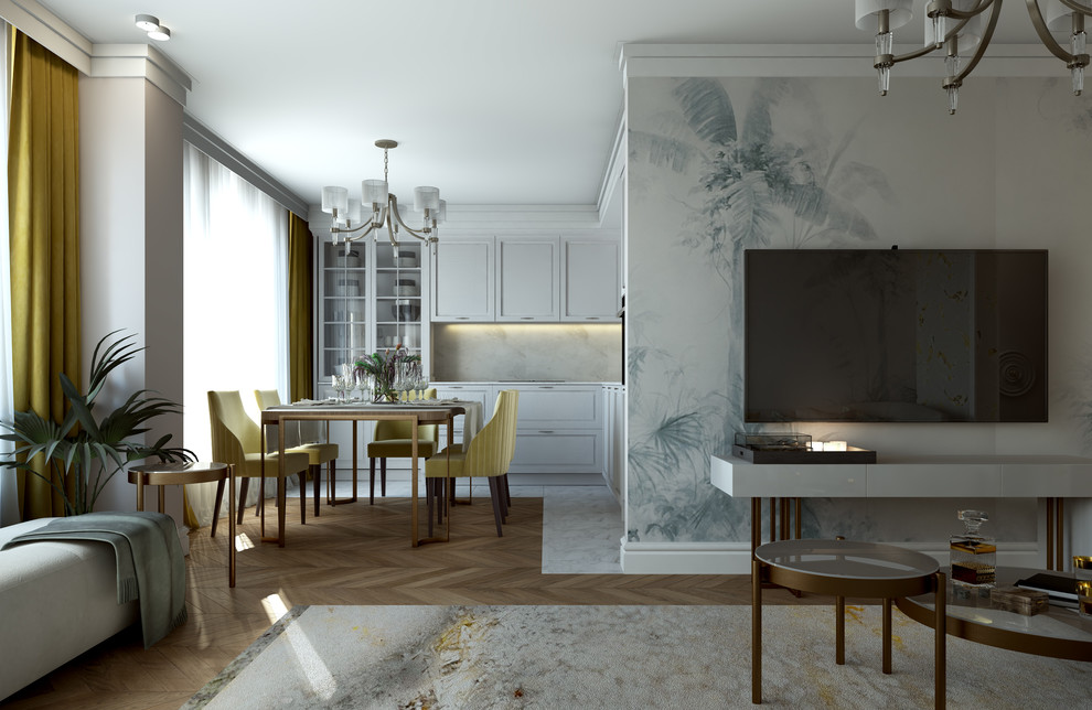 Pink and Marble. Интерьер квартиры в г. Ростов-на-Дону.