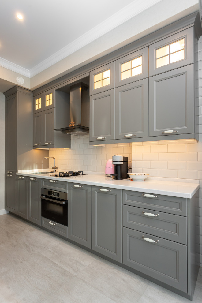 Кухня в квартире у моря г. Светлогорске