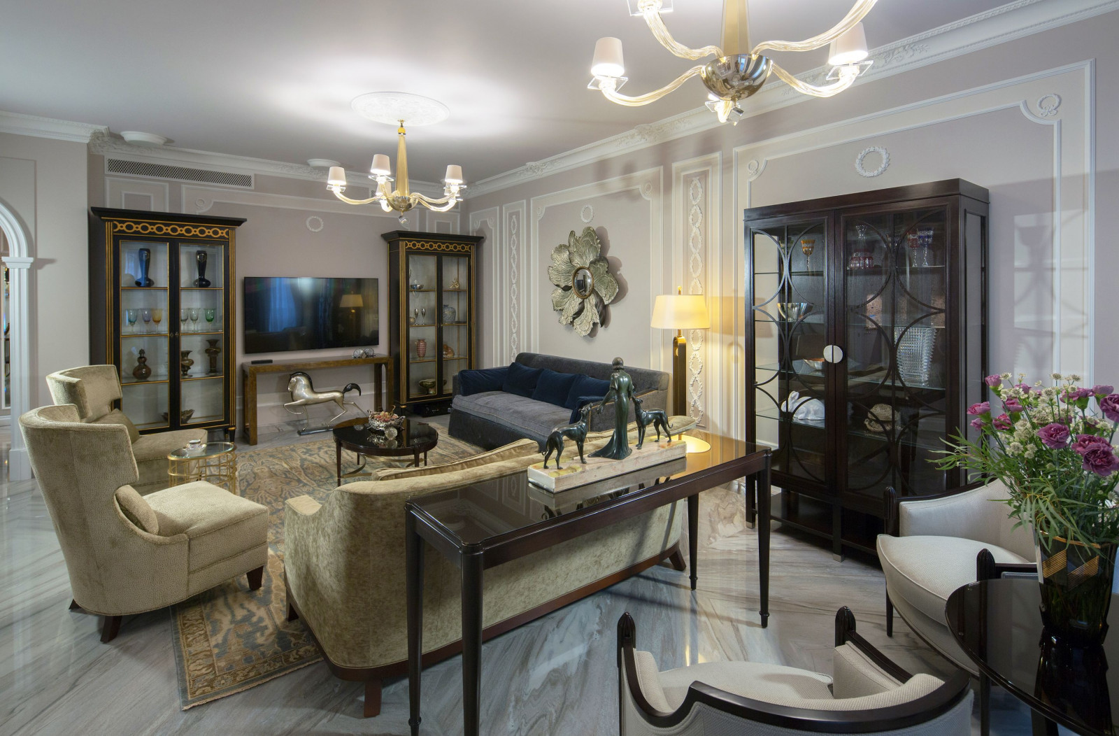 Квартира в неоклассике