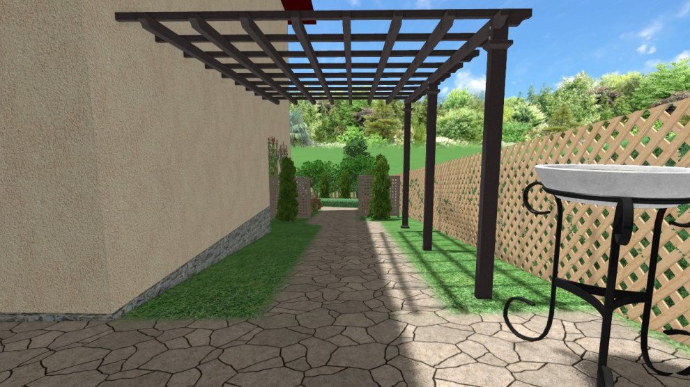 Приусадебный участок индивидуального жилого дома