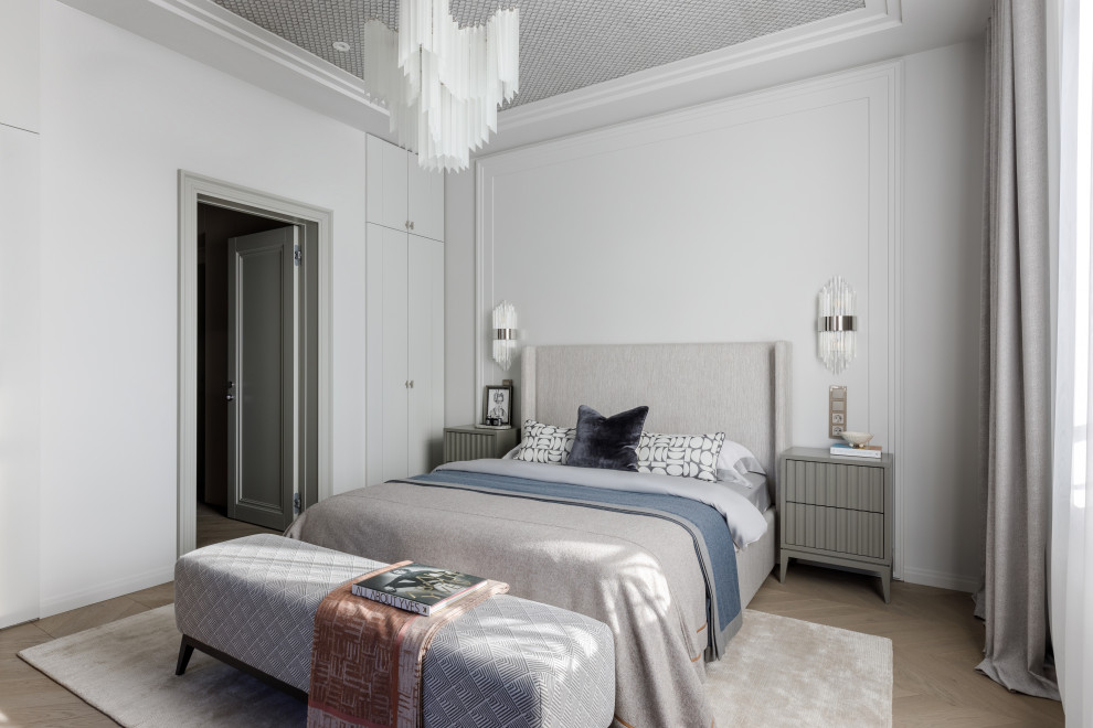 Незаметные шкафы в спальне