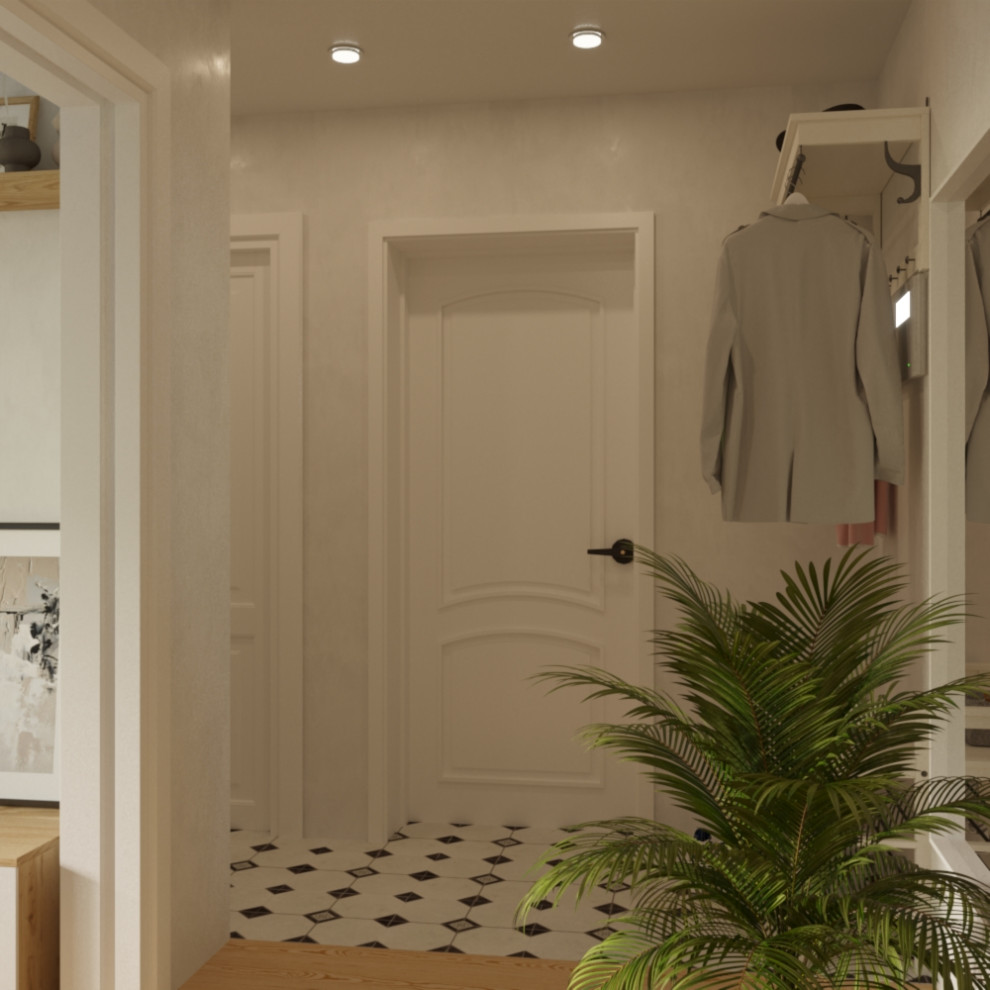 Обложка проекта: Полный проект двухкомнатной квартиры