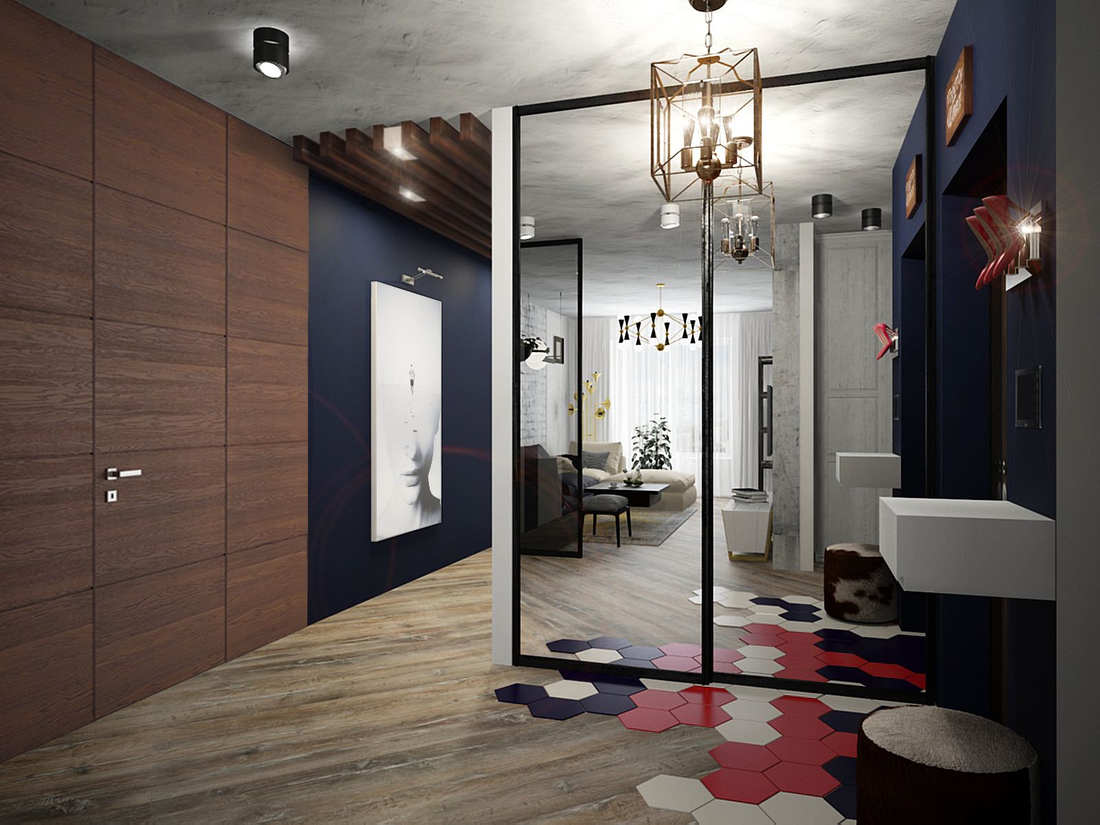 "Лофт", 105 кв. в ЖК "Гринада", 2019 г.