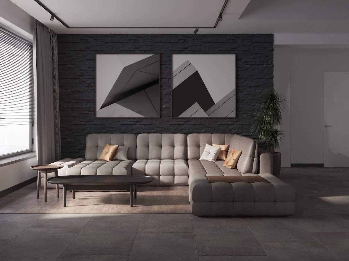 Дом Минимализм в пос.Позелы