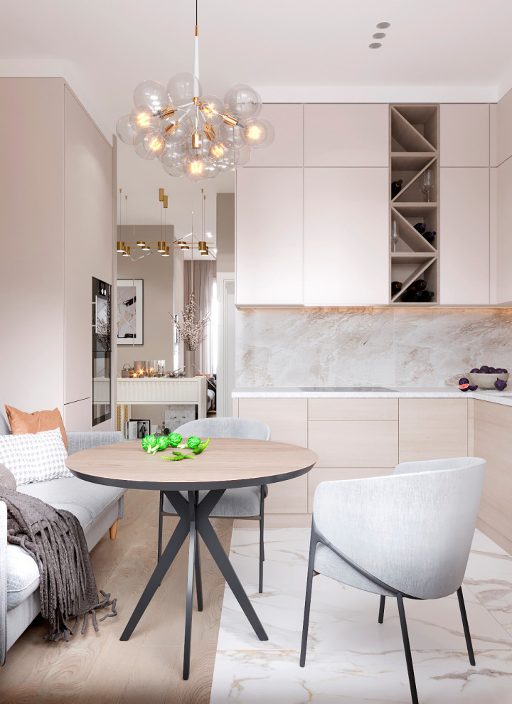 Дизайн двухкомнатной квартиры 60 кв.м в ЖК Символ